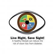 Logo for Live Right Save Sight