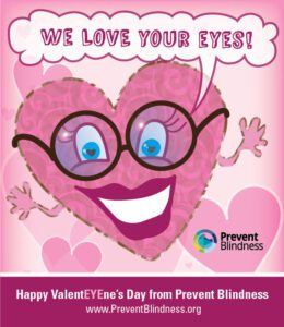 Valentine's Day Eye Infographic