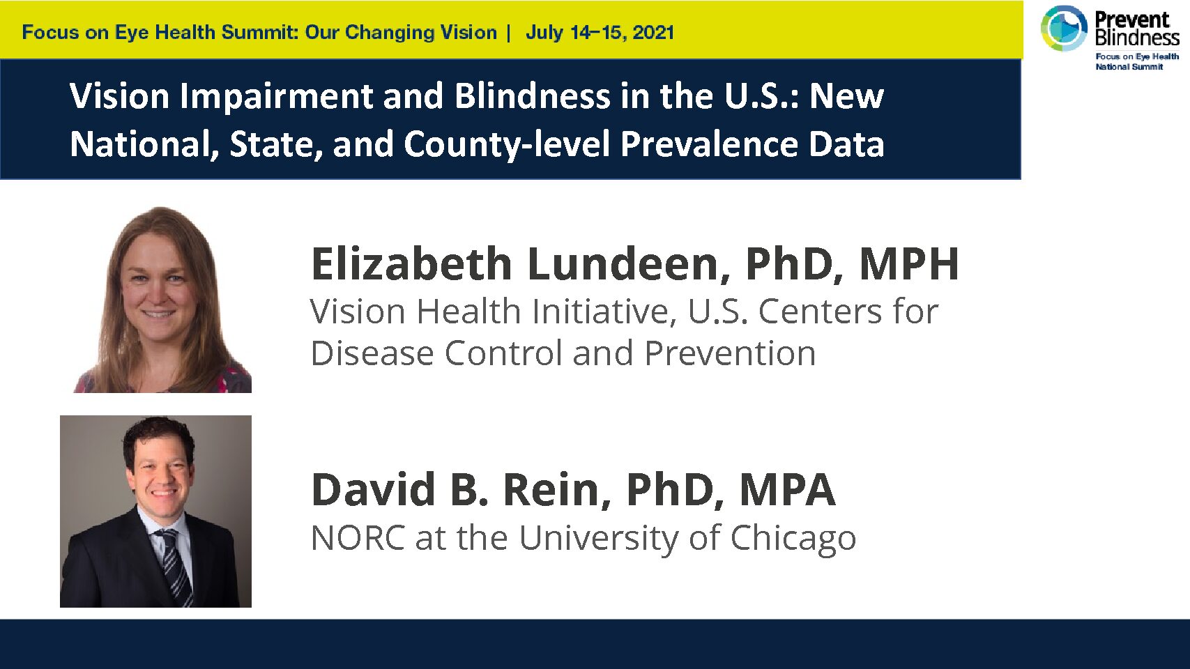 Vision Impairment and Blindness in the U.S.: New National, State, and County-level Prevalence Data