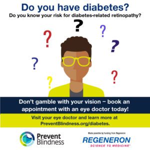 Do you have diabetes? Do you know your risk for diabetes-related retinopathy?