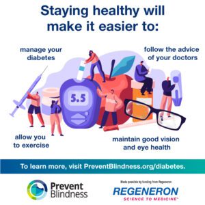 Staying healthy will make it easier to manage your diabetes