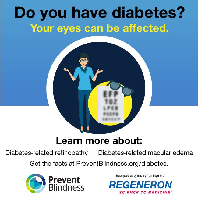 Do you have diabetes? Your eyes can be affected.