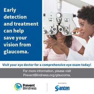 Early detection and treatment can help save your vision from glaucoma