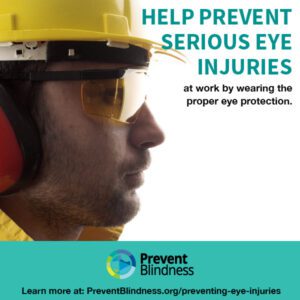 Help prevent serious eye injuries!