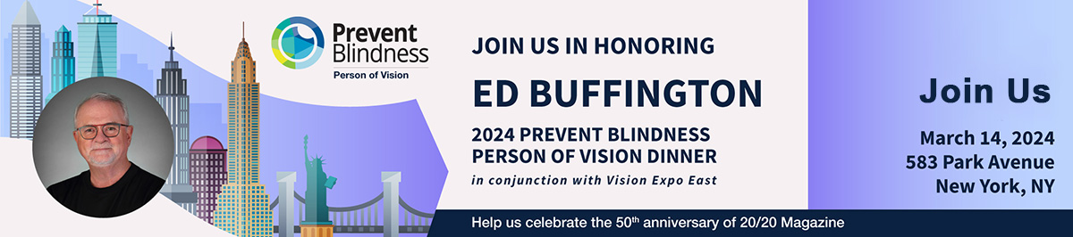2024 Person of Vision Honoring Ed Buffington. Join us on March 14, 2024 in New York