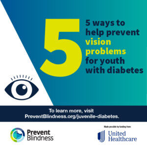 5 ways to help prevent vision problems for youth with juvenile diabetes