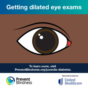 Preventing vision loss from juvenile diabetes: getting dilated eye exams
