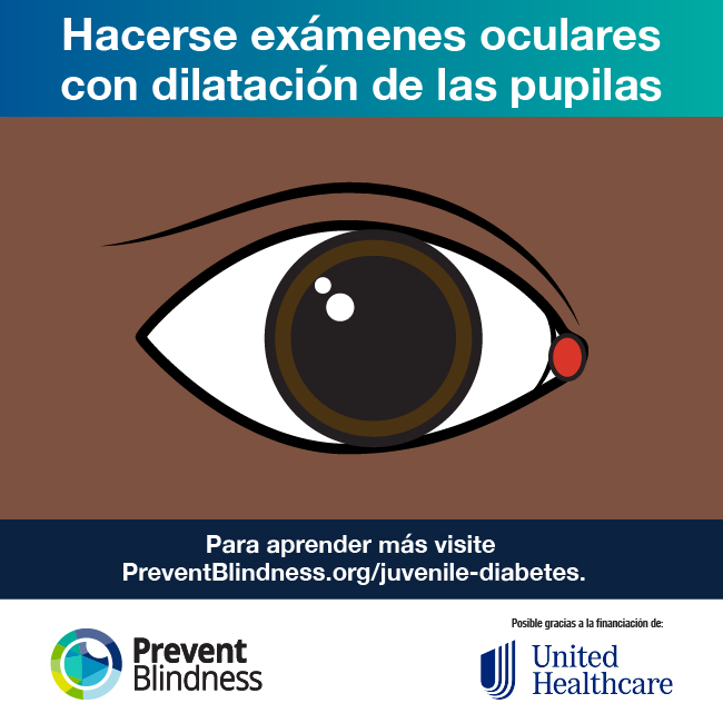 Hacerse exámenes oculares con dilatación de las pupilas
