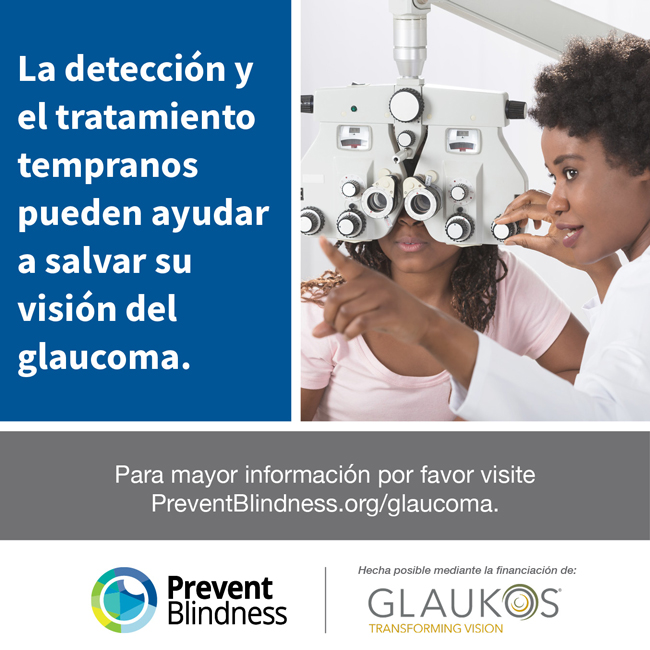 La detección y el tratamiento tempranos pueden ayudar a salvar su visión del glaucoma.