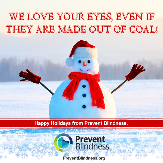 We love your eyes, even if they are made out of coal.