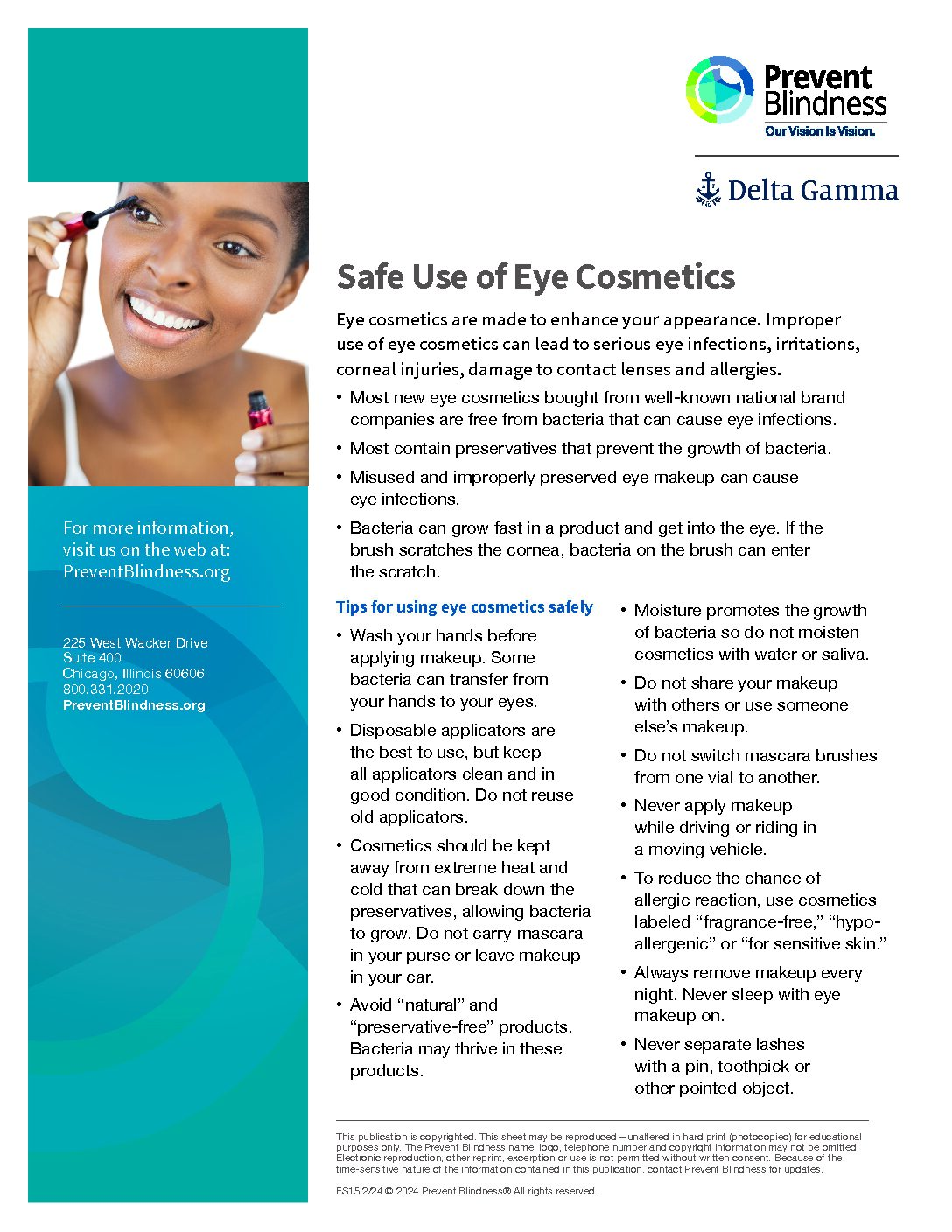 Eye Cosmetics Safety – Delta Gamma