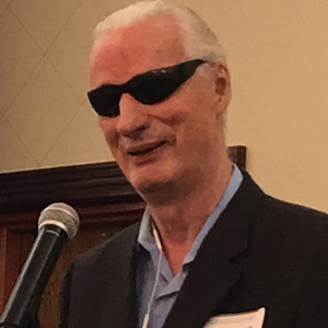 Larry Johnson Prevent Blindness ASPECT Patient Engagement Program Graduate