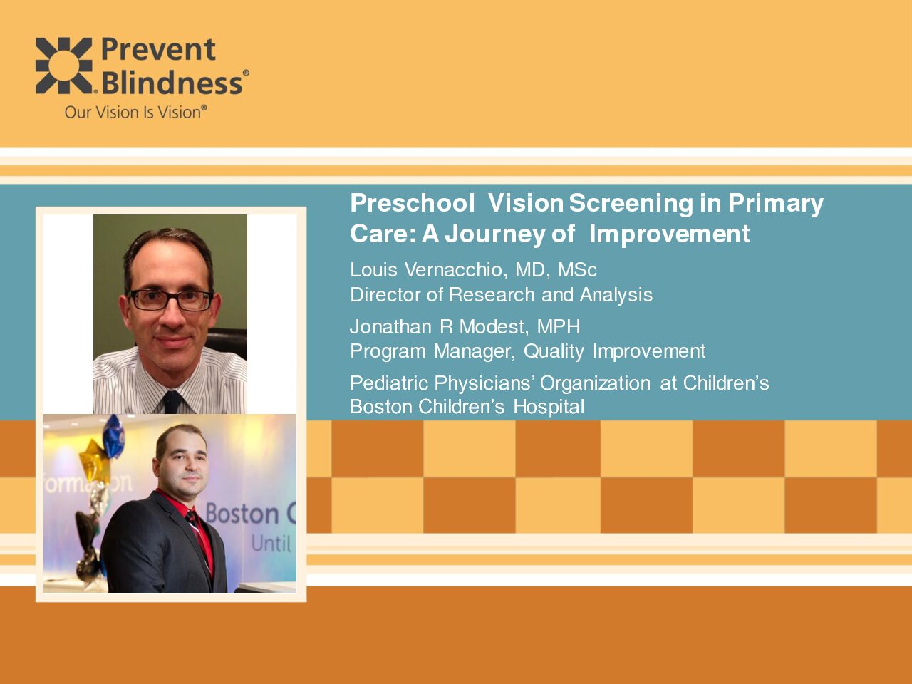 Preschool Vision Screening in Primary Care: A Journey of Improvement