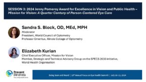 Mission for Vision: A Quarter Century of Person-Centered Eye Care