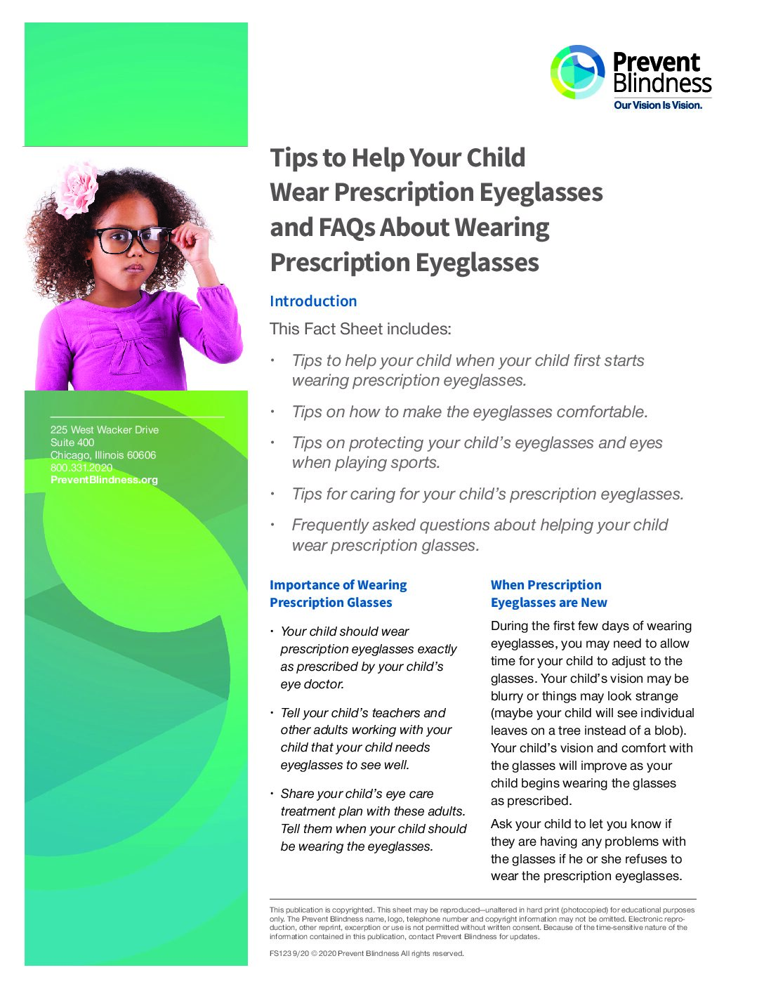 Tips to Help Your Child Wear Prescription Eyeglasses