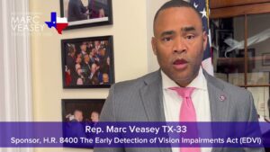 Representative Marc Veasey's Statement for World Sight Day