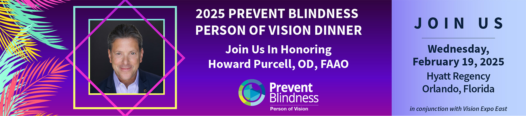 2025 Prevent Blindness Person of Vision Dinner - Join Us!