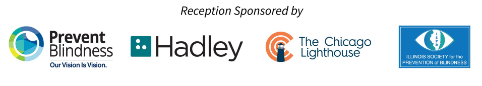 educational event sponsors: Prevent Blindness, Hadley, The Chicago Lighthouse, and the Illinois Society for the Prevention of Blindness