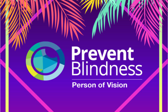 Prevent Blindness Person of Vision logo