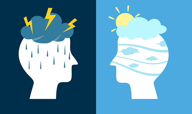 decorative image suggesting moods and emotions and mental state