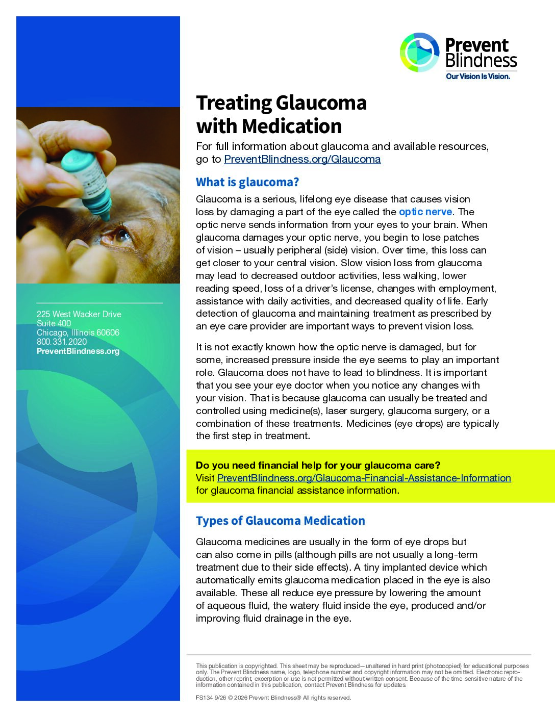 Treating Glaucoma with Medication Treating Glaucoma with Medication