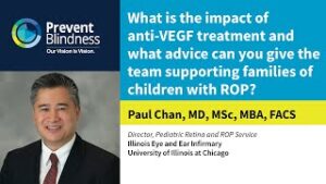 Retinopathy of Prematurity (ROP) - What is the Impact of Anti-VEGF Treatment?