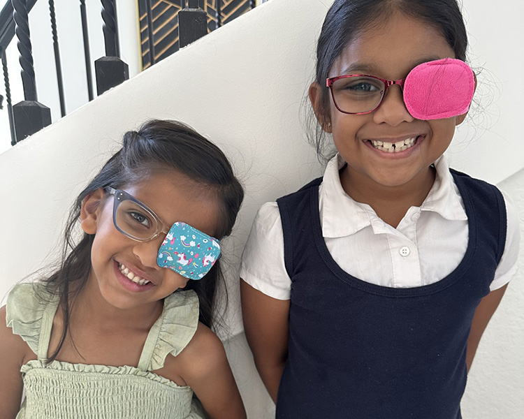 Kids and Eye Patches