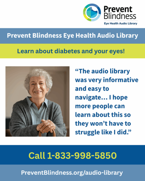 Prevent Blindness Eye Health Audio Library