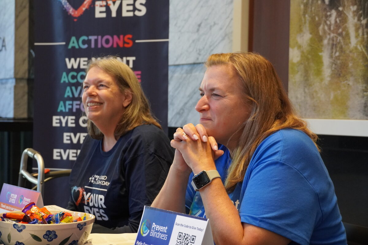 Prevent Blindness staff.