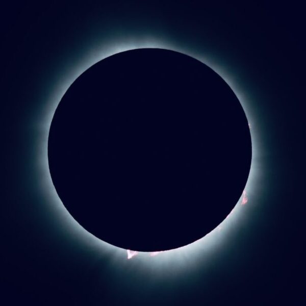 The eclipse by Chris Brenner in Southern Illinois The eclipse by Chris Brenner in Southern Illinois