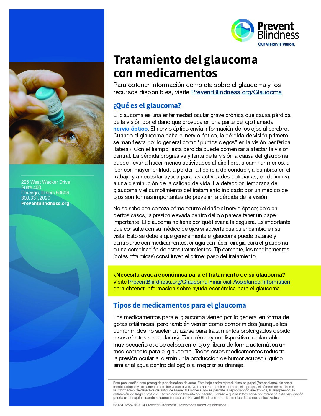 Los medicamentos para el glaucoma vienen por lo general en forma degotas oftálmicas, pero también vienen como comprimidos (aunque loscomprimidos no suelen utilizarse para tratamientos prolongados debidoa sus efectos secundarios). Los medicamentos para el glaucoma vienen por lo general en forma degotas oftálmicas, pero también vienen como comprimidos (aunque loscomprimidos no suelen utilizarse para tratamientos prolongados debidoa sus efectos secundarios).