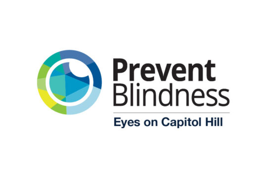 Prevent Blindness Eye on Capitol Hill logo