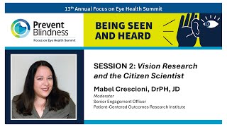 Vision Research and the Citizen Scientist Vision Research and the Citizen Scientist