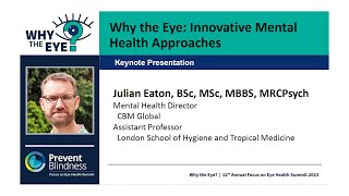 Why the Eye? Innovative Mental Health Approaches