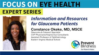 Information and Resources for Glaucoma Patients