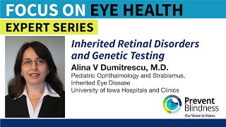 Inherited Retinal Disorders and Genetic Testing