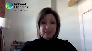 Prevent Blindness Art Therapy Program